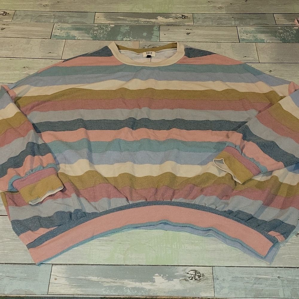 BKE Striped Shirt/Top sz Medium